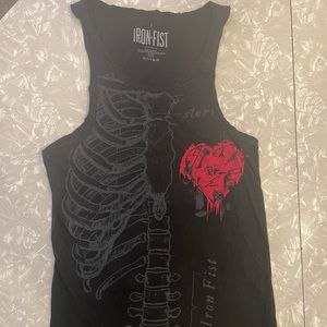 Iron Fist cotton tank sz XS